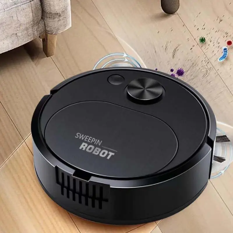 Automatic Robot Vacuum Cleaner All-in-1 Smart Wireless Sweeping Wet And Dry Ultra-thin Cleaning Machine Mopping Smart Home