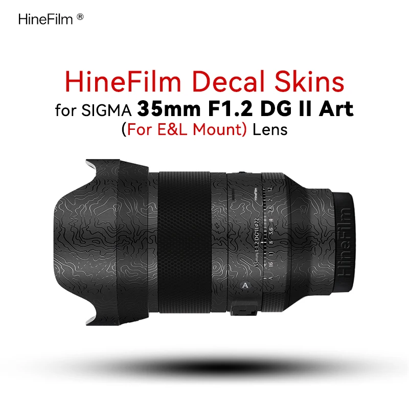 

Customized Skin for Sigma 35 F1.2 II FE / L Mount Lens Wrap Cover For Sigma 35mm F1.2 DG II Art Lens Decal Skin Art35 Sticker