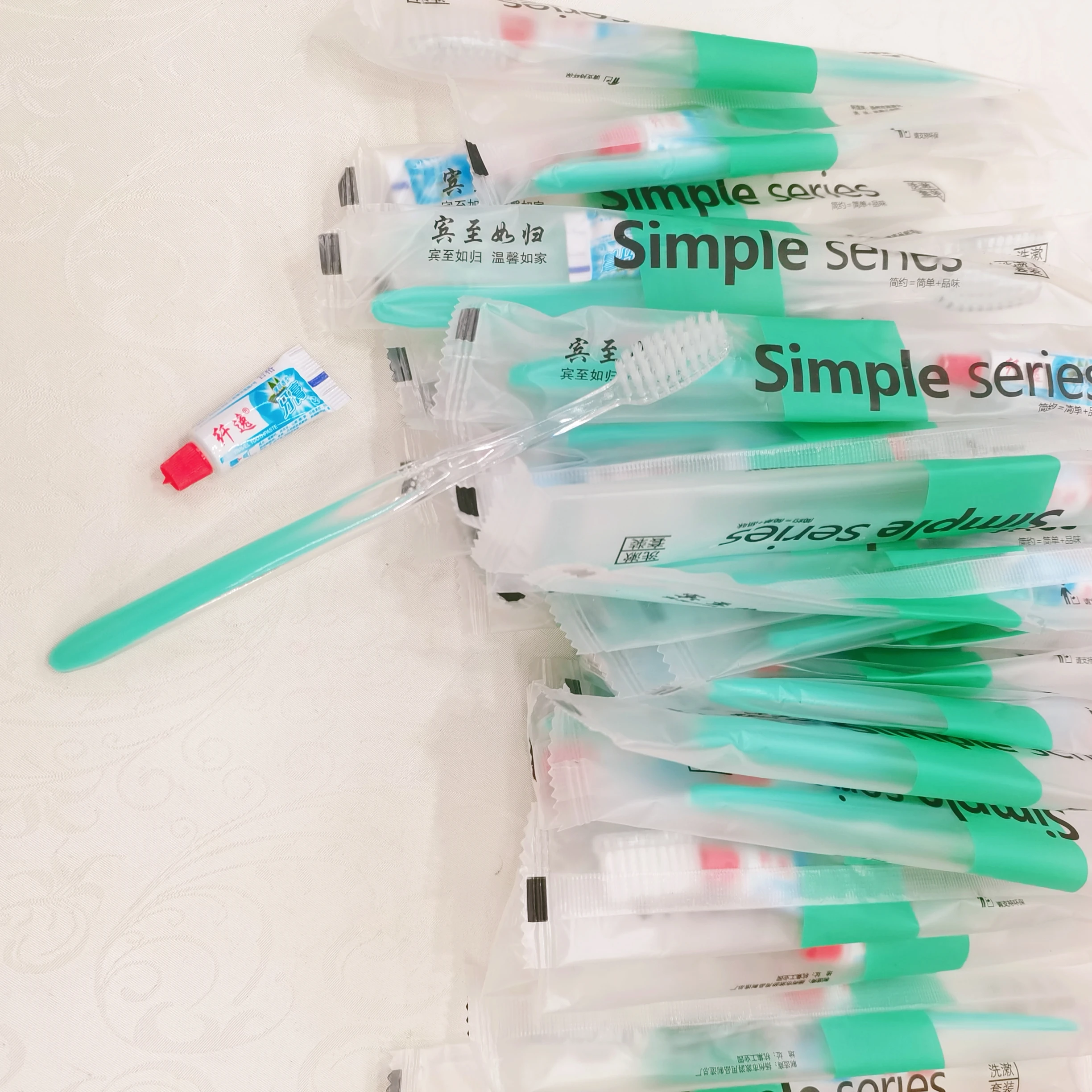 Free Shipping Good Quality Disposable Toothbrush Traveling Washing Hotel Supplies Wholesale Independent Pack