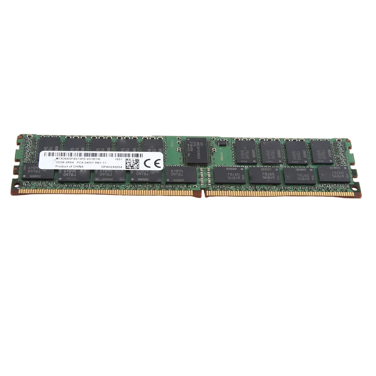 AT87-For MT 32GB DDR4 Server RAM Memory 2400Mhz PC4-19200 288PIN 2Rx4 RECC Memory RAM 1.2V REG ECC RAM