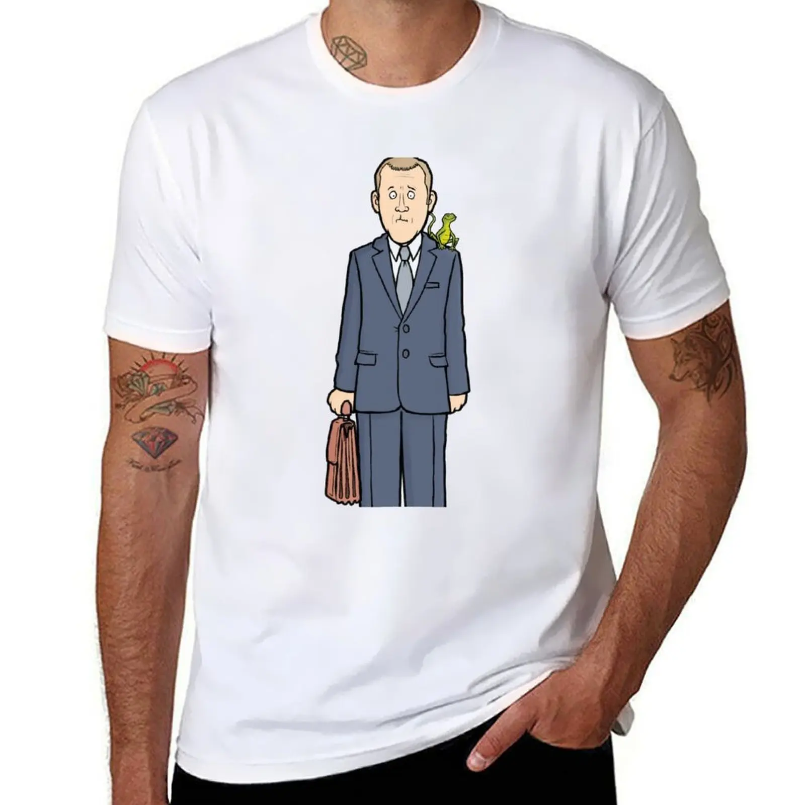 

Richard Poole - Death in Paradise T-Shirt man t shirt cotton high quality cotton tshirt 100% T-Shirt