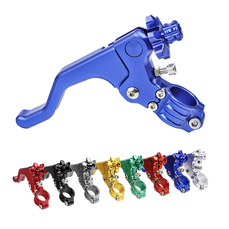 مناسبة ل 7/8 "22 مللي متر دراجة نارية المقاود CNC قصيرة مخلب رافعة مخلب مقبض إندورو MX دراجة نارية كابل مخلب مقبض القبضات