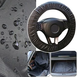 Dustproof Car Seat Protector Steering Wheel Cover Oxford Cloth Oil-proof Anti-pollution Car Repair Protective Cover