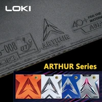 Goma de tenis de mesa LOKI ARTHUR original y genuina, tipo ofensivo con superficie adhesiva y esponja dura |   Mercado Europa/Asia/China