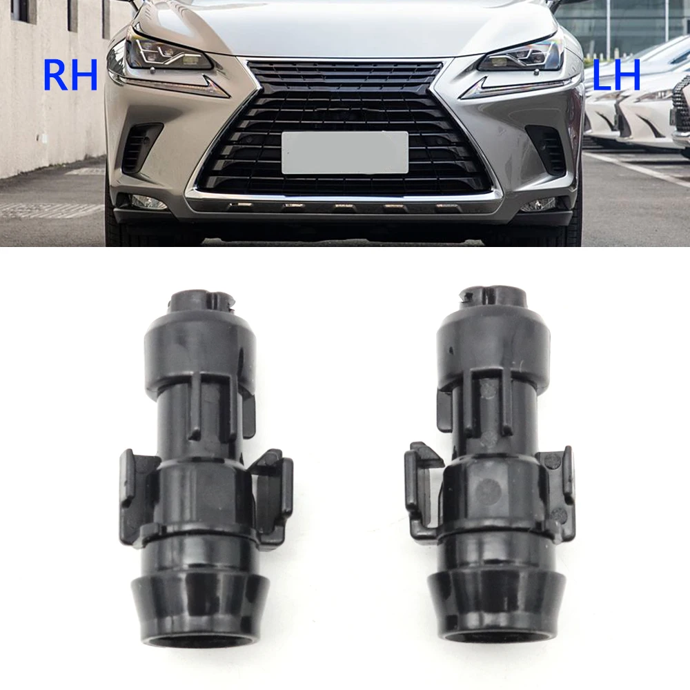 Car Front Bumper Headlight Cleaning Water Jet Actuator Lamp Washer Nozzle Head For Lexus NX 300 200T NX300H 2017-2021