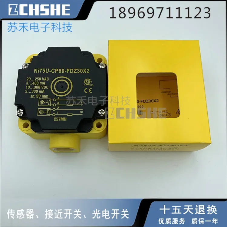 

NI75U-CP80-FDZ30X2 Turck Proximity Switch Sensor New High Quality