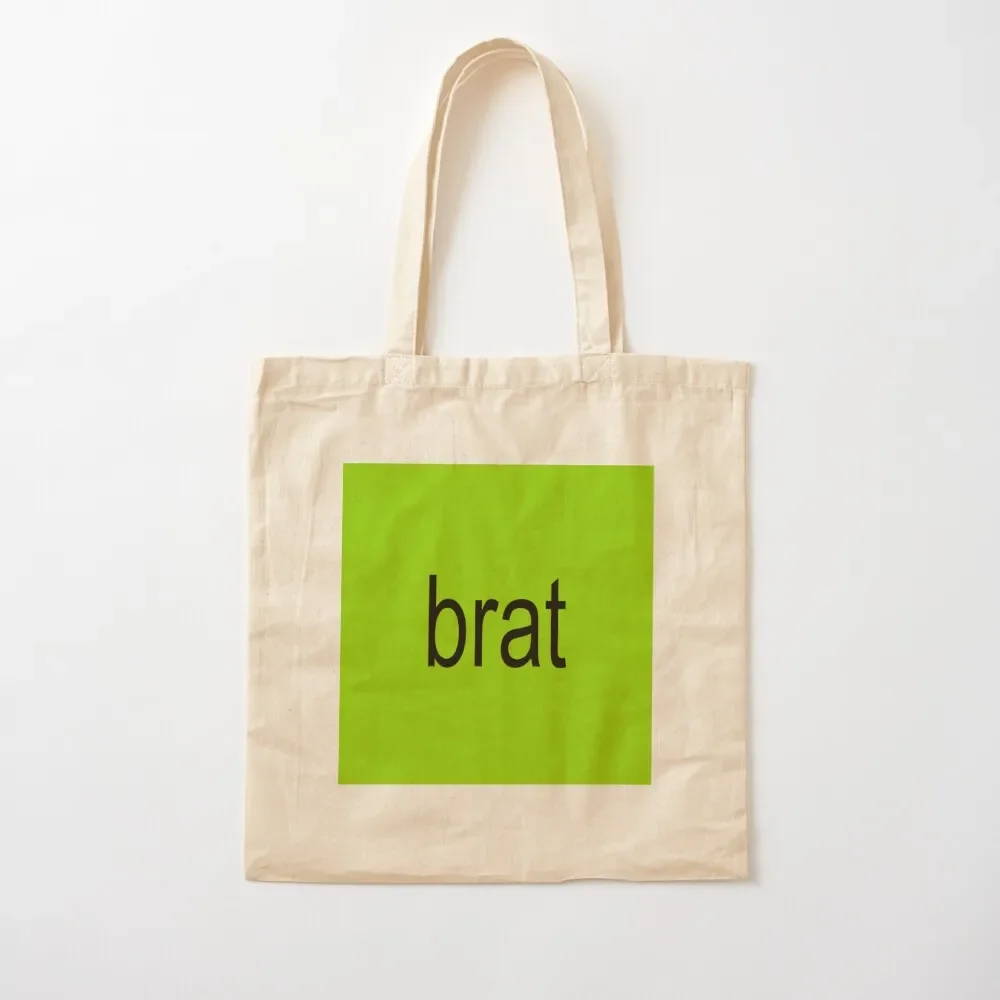 

Charli XCX Brat Tote Bag canvas tote bags Eco bag Canvas bag Handbags