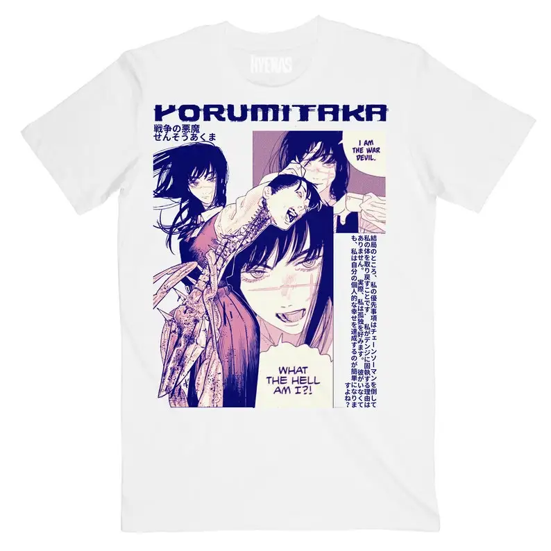 Anime War Devil Yoru Mitaka Shirt, Chainsaw man Vintage Shirt, chainsaw man asa, chainsaw man shirt, Makima shirt