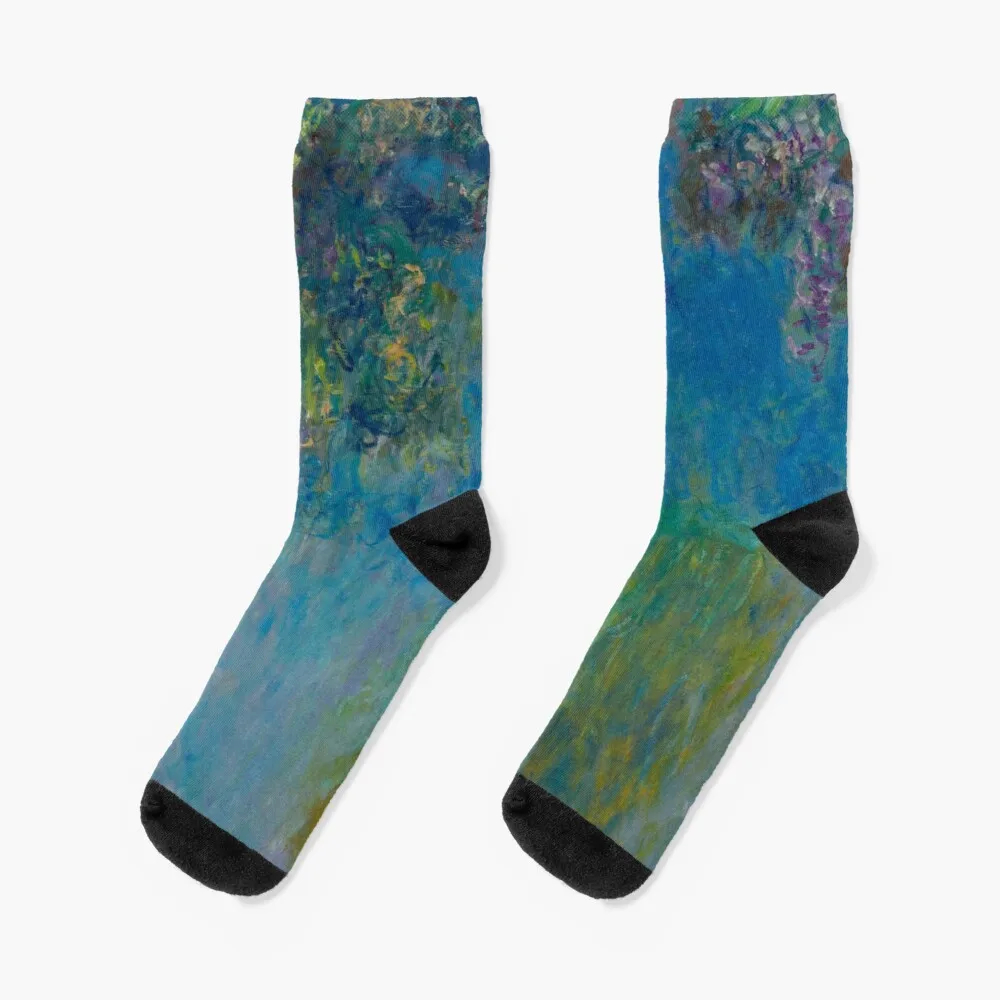 

Claude Monet - Wisteria Socks Warm Socks