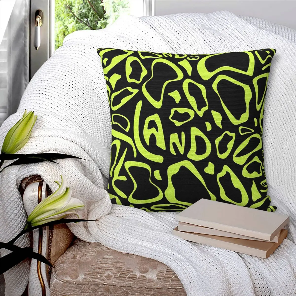 Lando Norris British Racing Driver Square Pillowcase Pillow Cover Cushion Decor Comfort Throw Pillow for Home Living Room