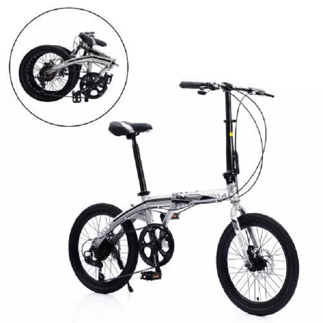 

20 Inch Folding City Bike Aluminum Frame 8 Speed Shimano Front Rear Disc Brake