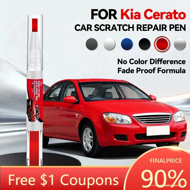 

2026 Car Tool Accessories For KIA CERATO 2018-2025 BD Paint Repair Pen Touch Up Scratch Remover DIY Auto Accessories Black White
