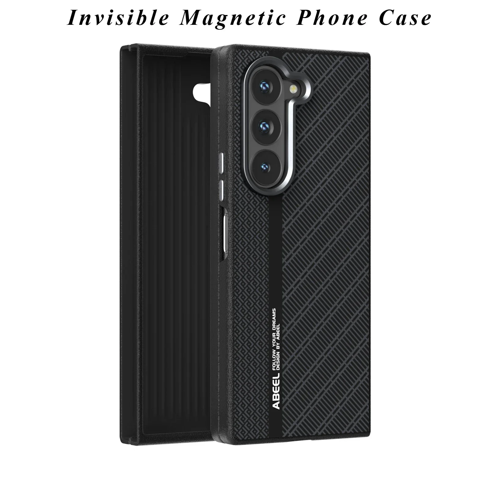 

Luxury Busine Sle Invisible Magsafe Magnetic Wireless Charging Case for Samsung Galaxy Z Fold 7 6 5 Shockproof Protect Cover