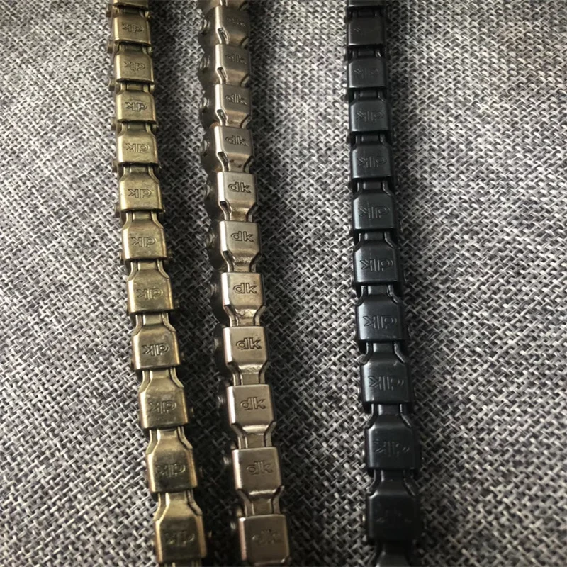 سلسلة نصف مغلقة من النوع Bmx EXO، سلسلة نصف حبر، معالجة حرارية، قوة فائقة، 100 عقدة #3