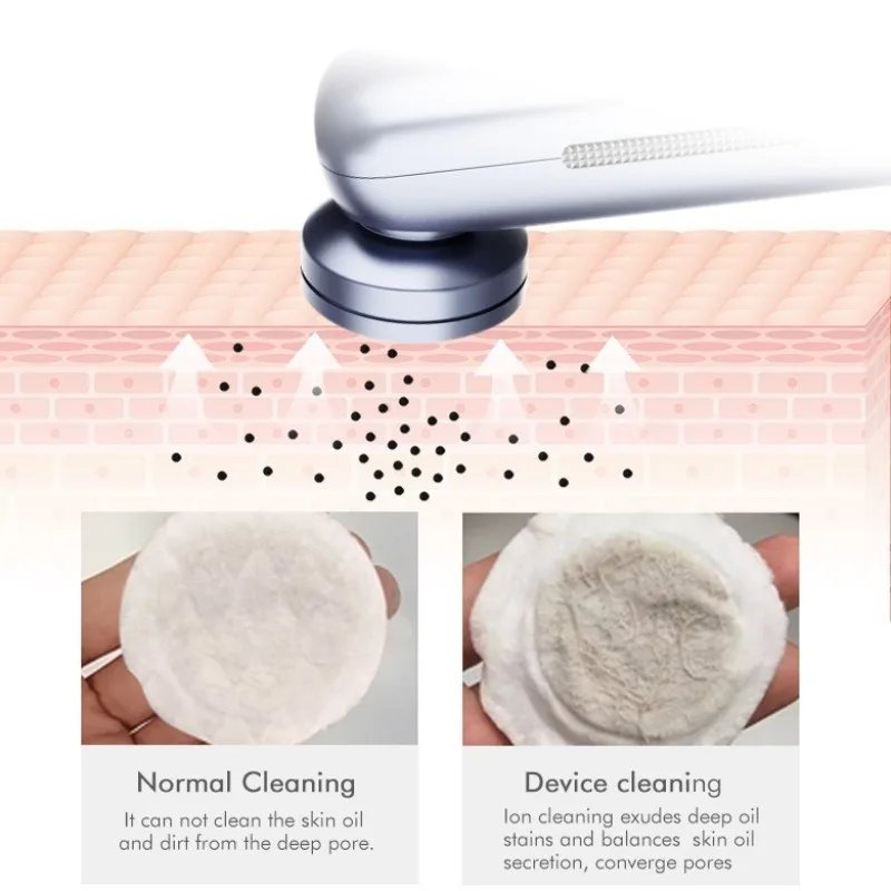 Microcurrent Face Massager Portable Cryotherapy Machine Ultrasound Skin Beauty Equipment Facial Cleaning Vibrating Massager