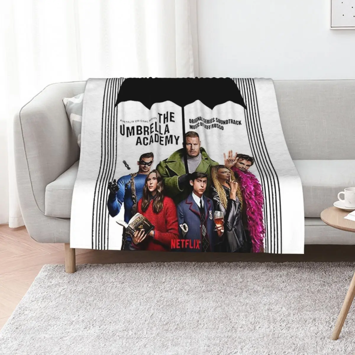 Umbrella Academy Throw Blanket wednesday Blankets Sofas Of Decoration Plaid Sleeping Bag Luxury Thicken anime Blankets
