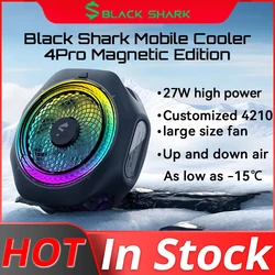 Original Black Shark Magnetic Cooler 4Pro Cooler 4 Cooling Fan Cooler Gaming Air Cooler Radiator For Redmagic iPhone Samsung