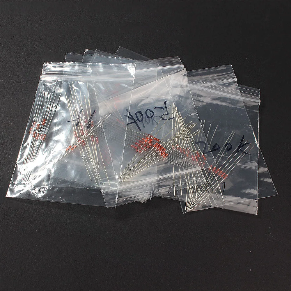 100pcs MF58 NTC Thermal Resistor kit 1K 2K 5K 10K 20K 50K 100K 200K 500K 1M Set of resistors,10 Values thermistor set pack, ±5%