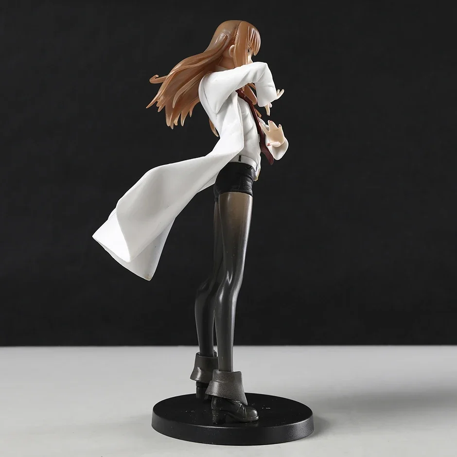 Steins Gate Makise Kurisu Figurine Made of PVC Finished Painted Figure 21.5cm