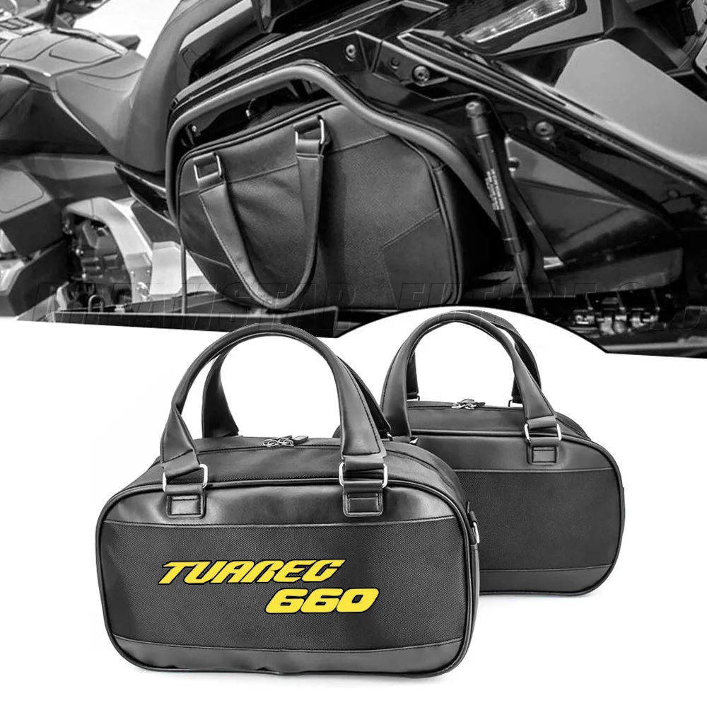 

For Tuareg 660 Tuareg660 2022 2023 2024Motorcycle Trunk Saddlebag Saddle bags Liner Set Inner Bag Side Case