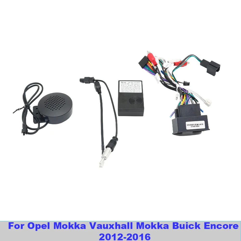 16PIN Car Stereo Power Cord Cable Canbus For Opel Mokka Vauxhall Mokka Buick Encore 2012-2016 Android Radio