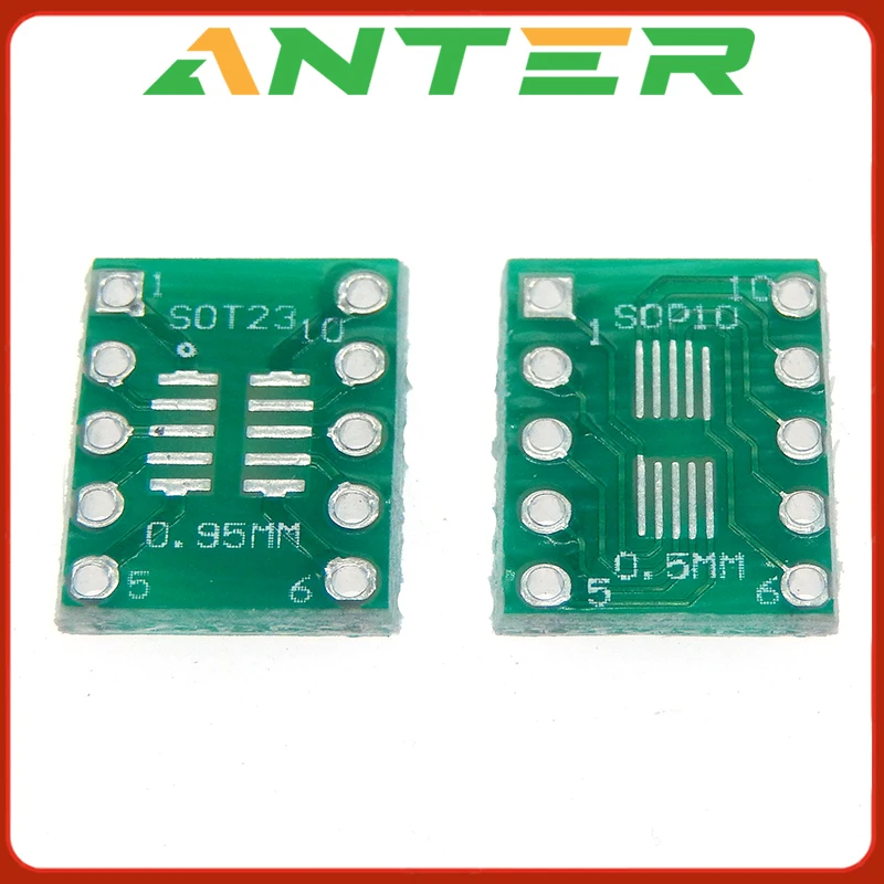 SSOP10 Adapter-Platine: Die perfekte Lösung für SMD-zu-DIP-Adapter-Anwendungen im Elektronik-Prototyping