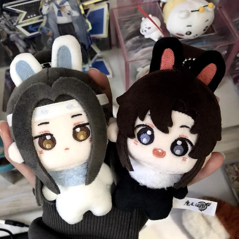 

Официальный Grandmaster Of Demonic Cultivation Rabbit Velvet Series Mo Dao Zu Shi Lanwangji Weiwuxian, плюшевая кукла 10 см, игрушка-подвеска