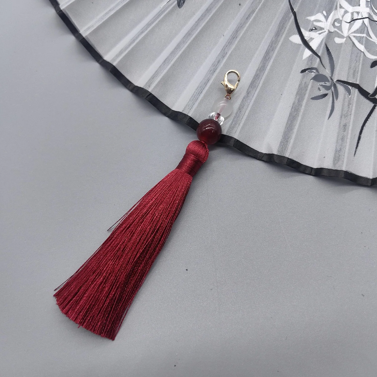 พู่ห้อยประดับลูกปัดโพลีเอสเตอร - Beaded Trim Fringe บทวิจารณ์และราคา