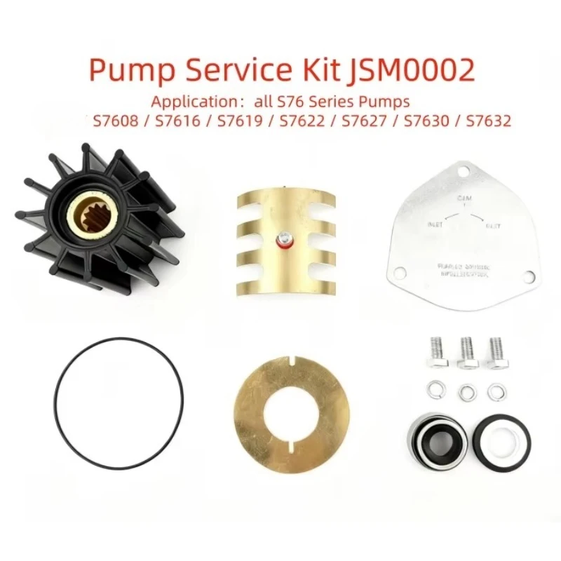 Replace Pump Service Kit JSM0002 for All S76 Series Pumps S7608 / S7616 / S7619 / S7622 / S7627 / S7630 / S7632  Repair Kit