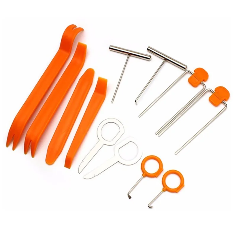 

20Sets Car Audio Tools 12 Piece Sound Disassembling Tool Sound Insulation Refitting Door Tool Cy06025