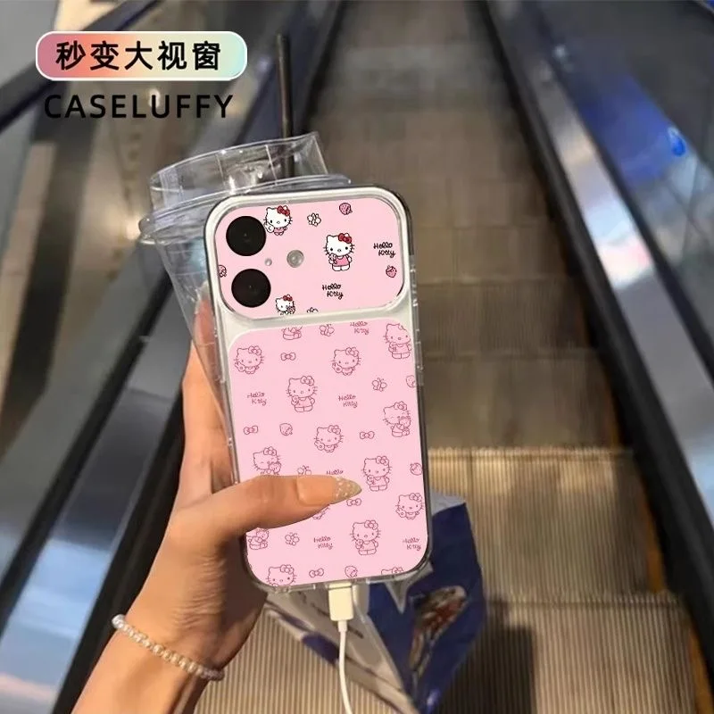Cute Cartoon Y2K Hello Kitty Mobile Phone Case for IPhone 17 Pro Max 17 Pro 16 Pro Max 17 16 15 Pro Max Phone Case view 5