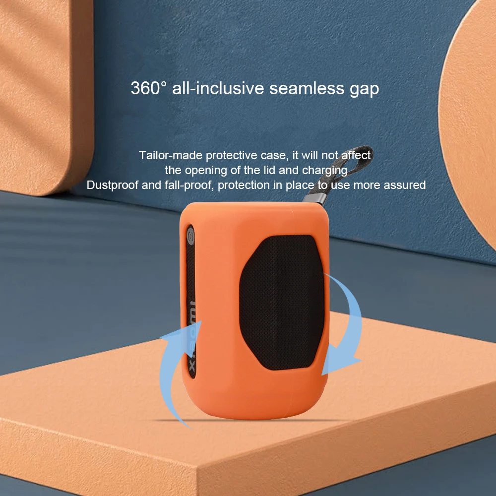 Bluetooth audio protective case for Xiaomi Mini outdoor speaker anti drop soft silicone protective case