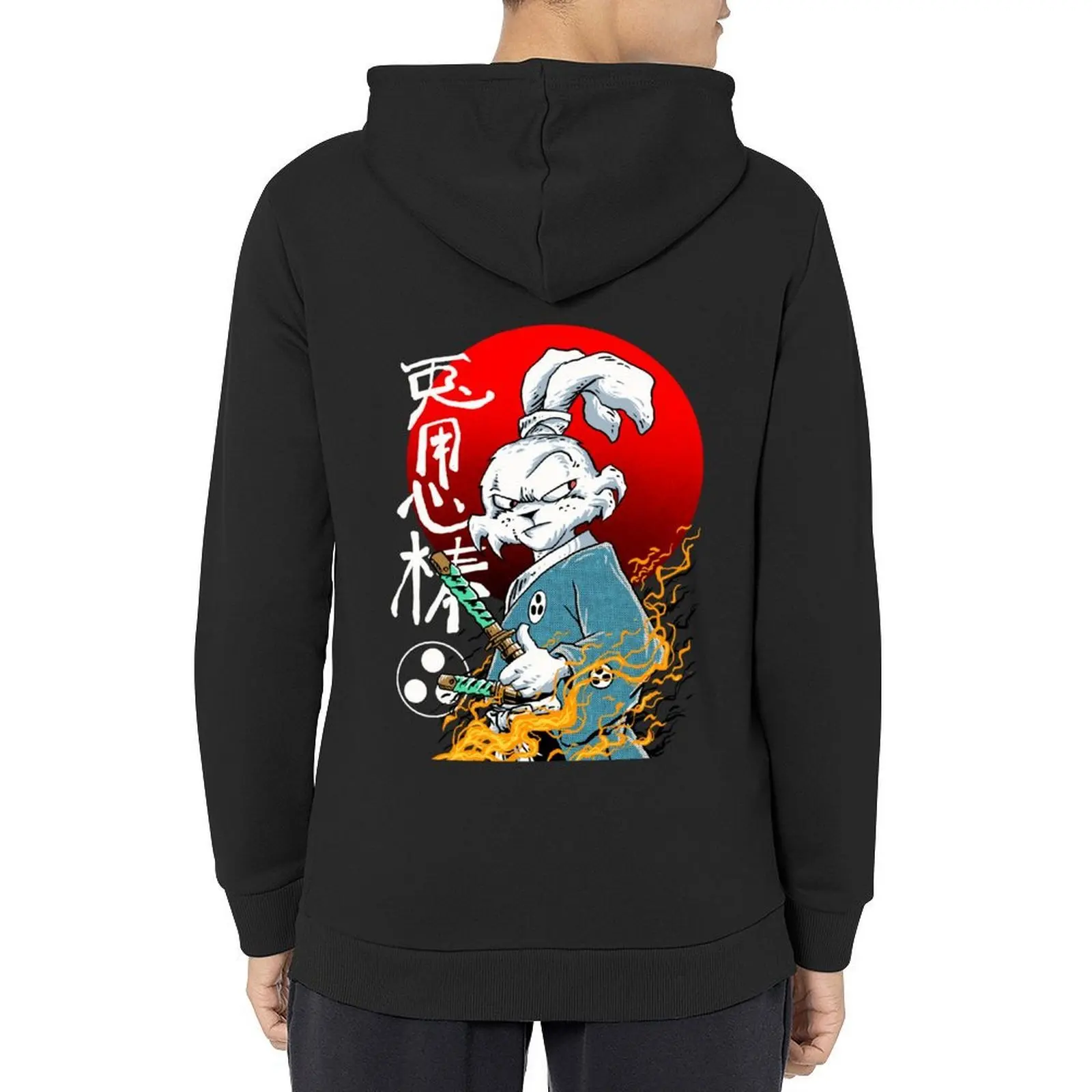 

usagi yojimbo Hoodie fashion men aesthetic clothing clothes for men men's clothing hoodie man