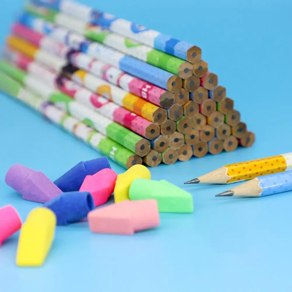 학생 노동력 절약 지우개, 유용한 컬러 지우개, 멋져 보이는 편안한 그립, 학용품