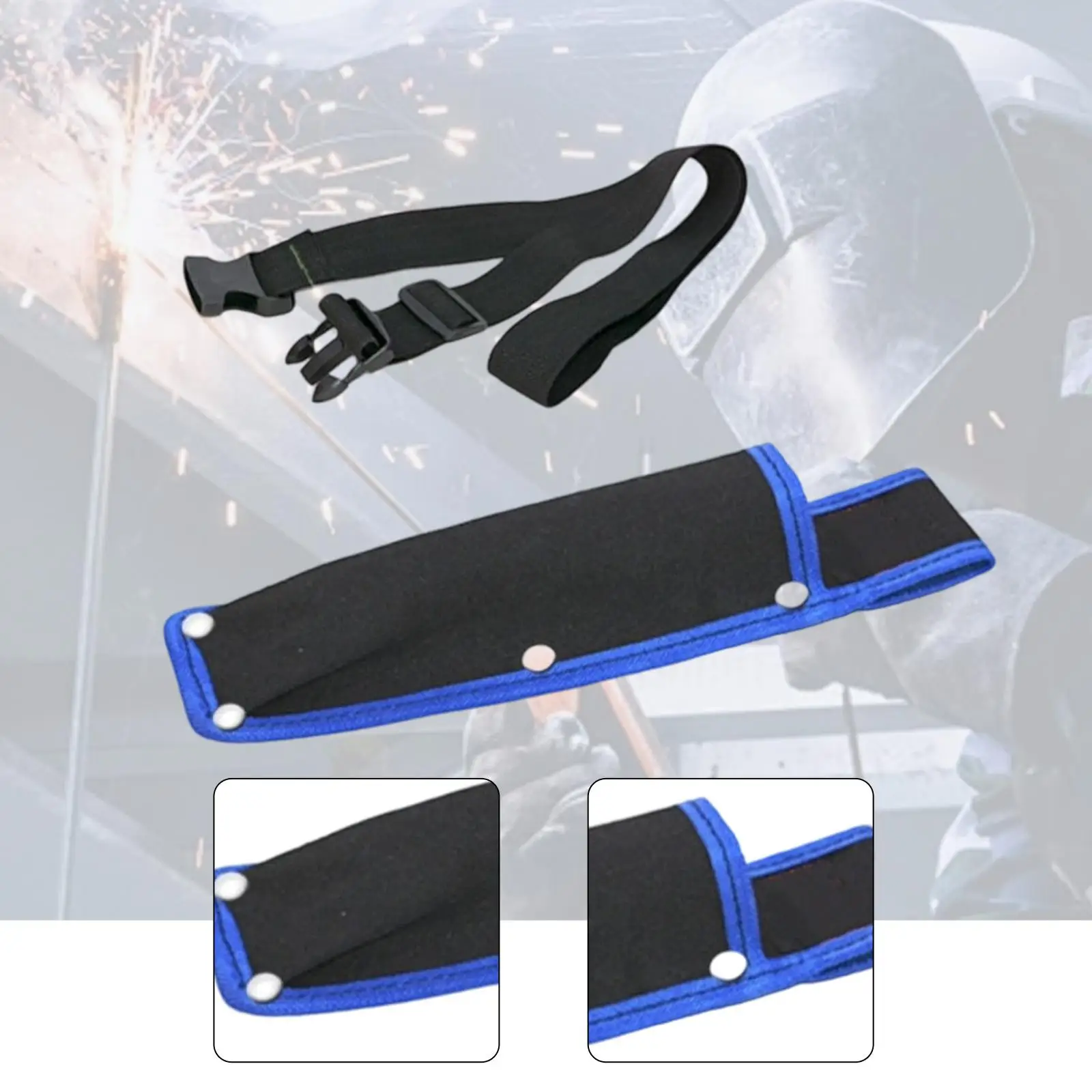 Welding Tool Belt Pouch Storage Container Welding Rod Holder Accessories Storage Pouch