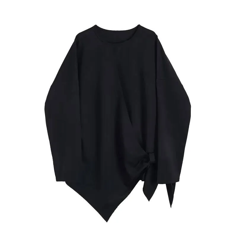 

Style Asymmetrical T-Shirt T-Shirts Design Long Spring Men's T-Shirts Men's Casual Goth Punk Hip Hop Club Large Size Top Trend