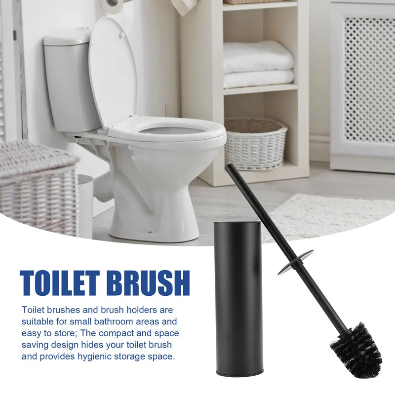 Hot Sale Toilet Brush And Holder, Bathroom Stainless Steel Toilet Brush With Holder, Toilet Wall Mounted Cleaning Brush