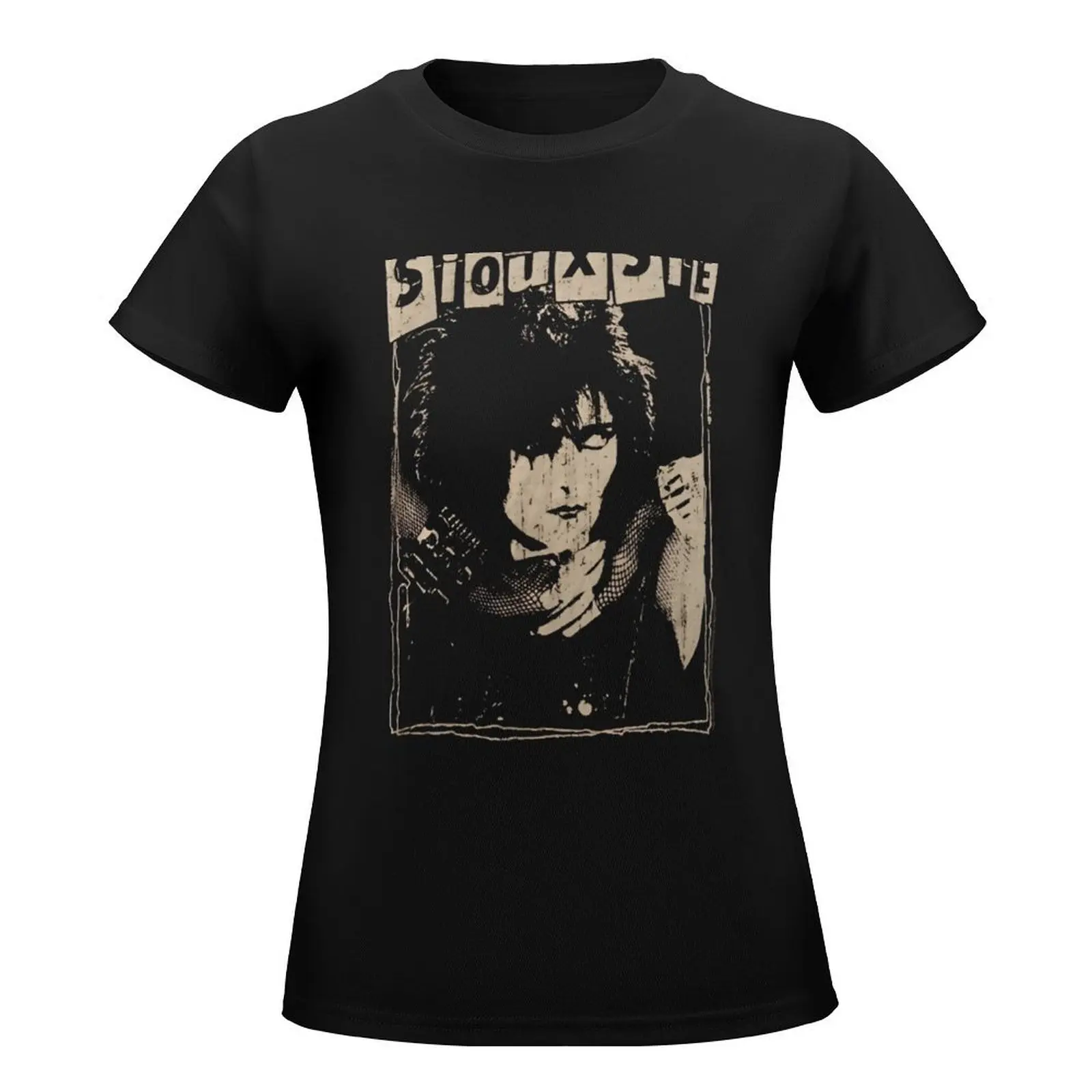 Vintage Siouxsie Sioux Susan Janet Ballion T-Shirt quick drying oversized t shirts for Women