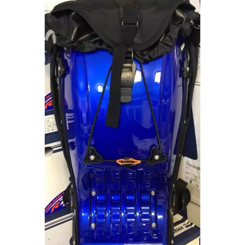 Suitable for  Backpack Hard Shell Backpack Treasure Baby Motorcycle Rider Bag Carbon Fiber Hard Shell Bag