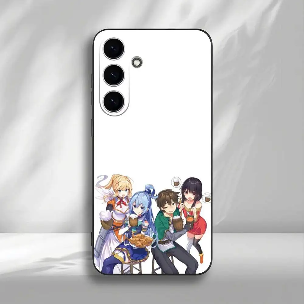 حافظة لهاتف سامسونج جالاكسي A73، A72، A71، A70، A53، A52، A51، غطاء أسود ناعم آخر