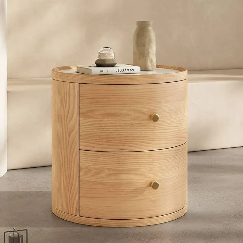 Mesita de noche de estilo moderno, minimalista italiana, que ahorra espacio, mesita de noche vintage, diseño único, Muebles Recamara, muebles para el hogar