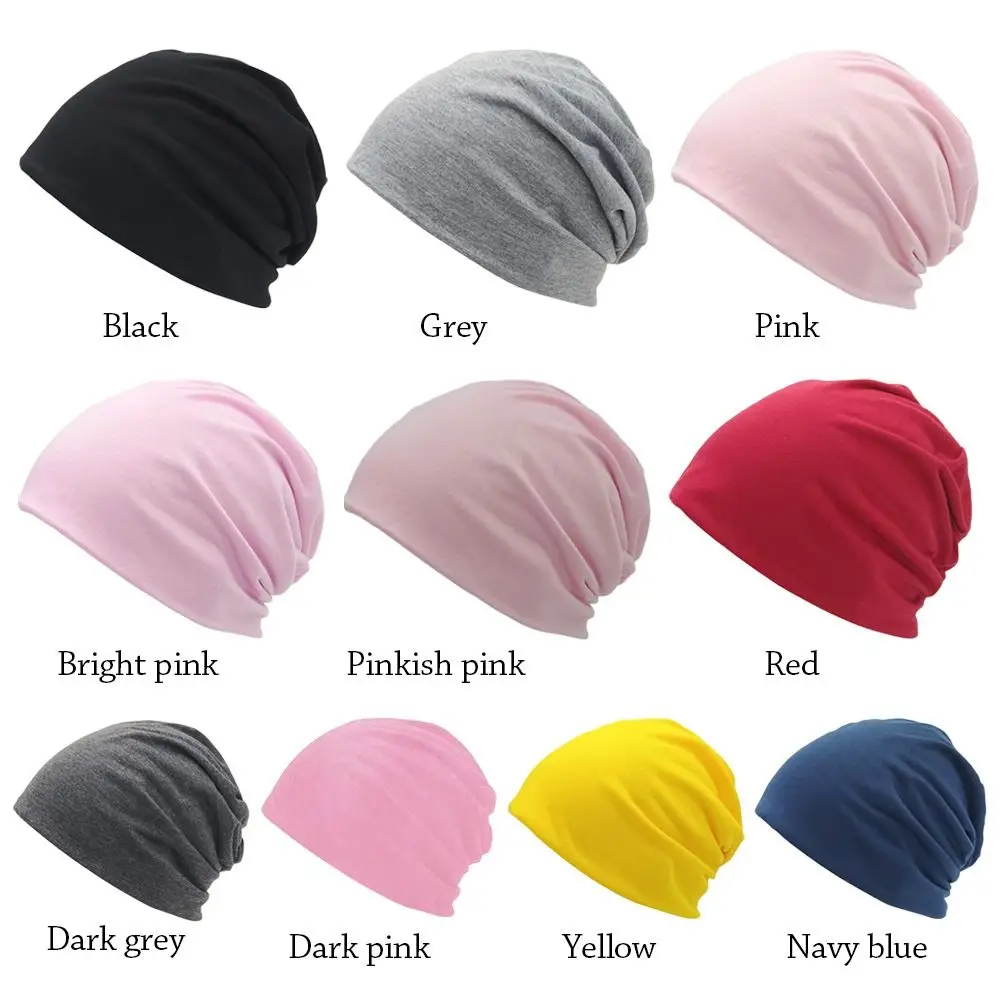 Men Women Cotton Cycling Hat Baseball Riding Beanie Hat Hiking Bicycle Headdress