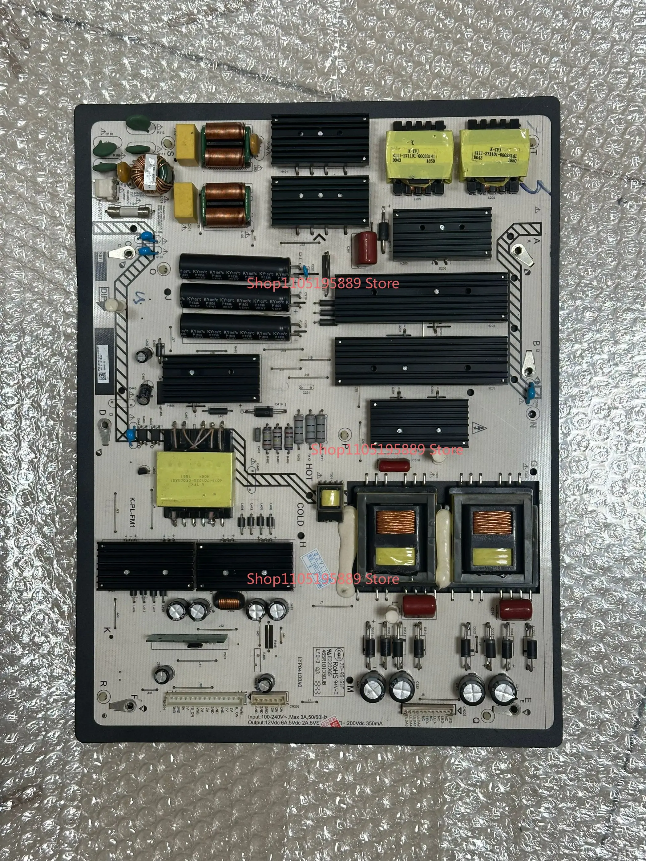 

Для оригинальной платы питания ЖК-телевизора 75PUF6393/T3 K-PL-FM1 465R1013SDJB