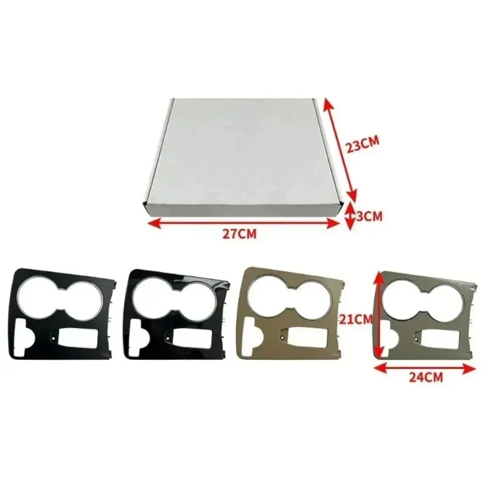 

New Suitable for C-Class GLK-Class for Auto Center Console Cup Holder Decorative Cover Armrest Box Panel 2046800307 Good