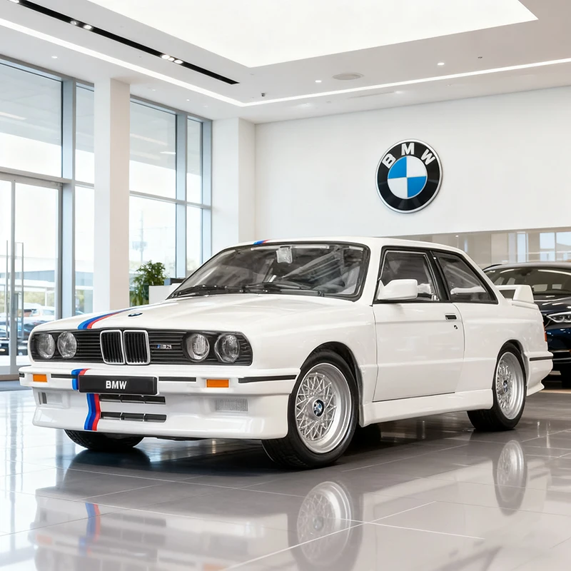 ブラーゴ 1/24 BMW M3 E30 1988 合金製ダイキャストカー＆おもちゃの車 ミニチュアスケールモデルカー 子供向け