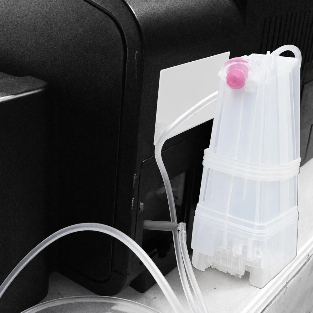 ABS Waste Ink Bottle Reusable 80ml Capacity Waste Ink Collector Maintenance Accessory External Mount Waste Ink Tank