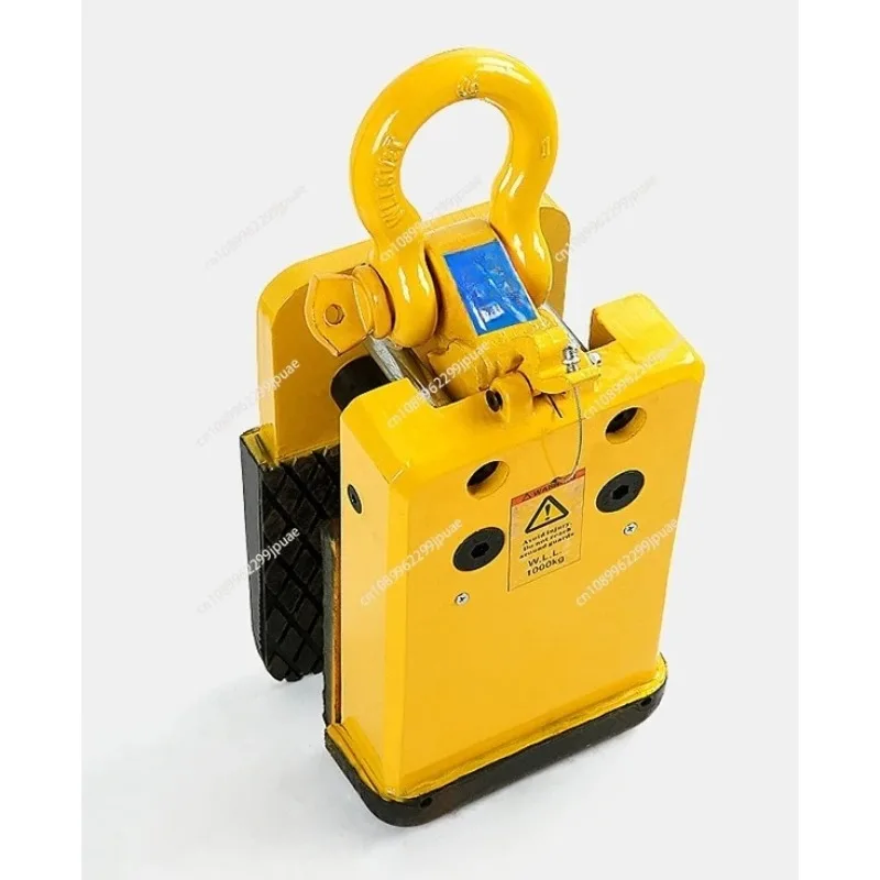 Yellow Slate Clamps, Load 1000kg, Lifting Pliers, Fixtures, Marble Slab Installation Tools, Semi-Automatic, Alloy Steel Material