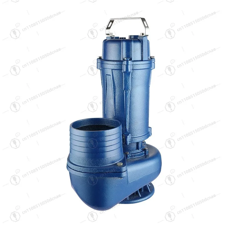Dual Purpose Submersible Drain Pump Large Caliber Single Phase High Output Water Pump For Household Basement Sewage Drainage