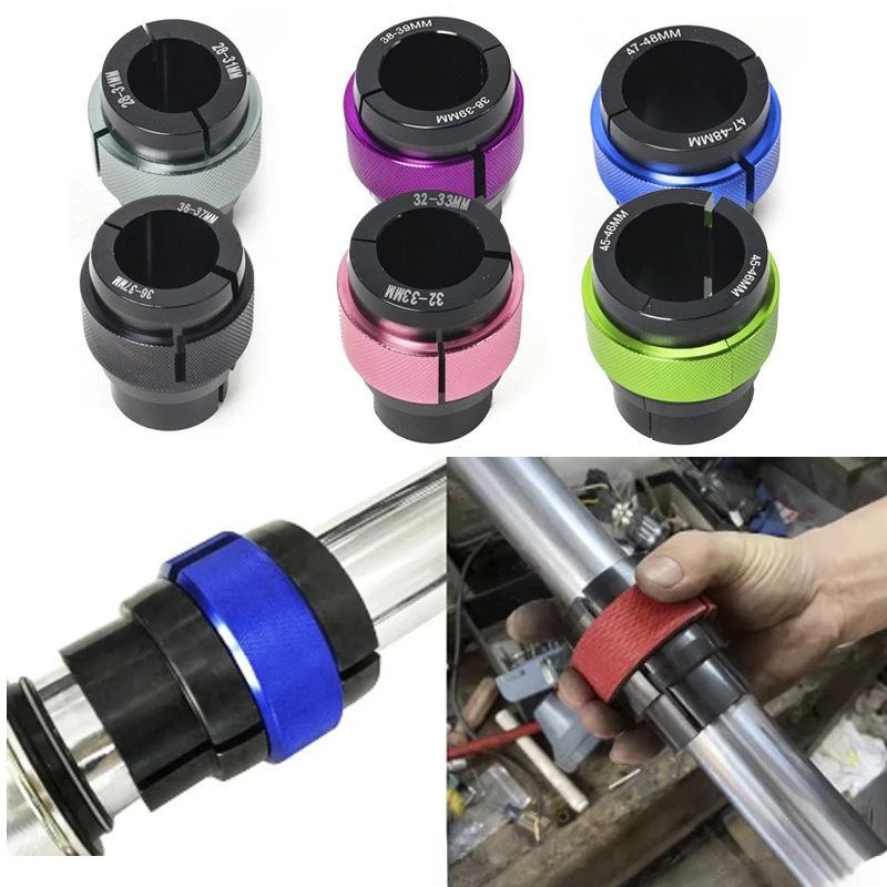 

Universal CNC 28-50MM Front Fork Oil Seal Driver Tool Oil Seal Wrench Aluminum For Pit Dirt Bike For KTM HONDA KAWASAKI SUZUKI