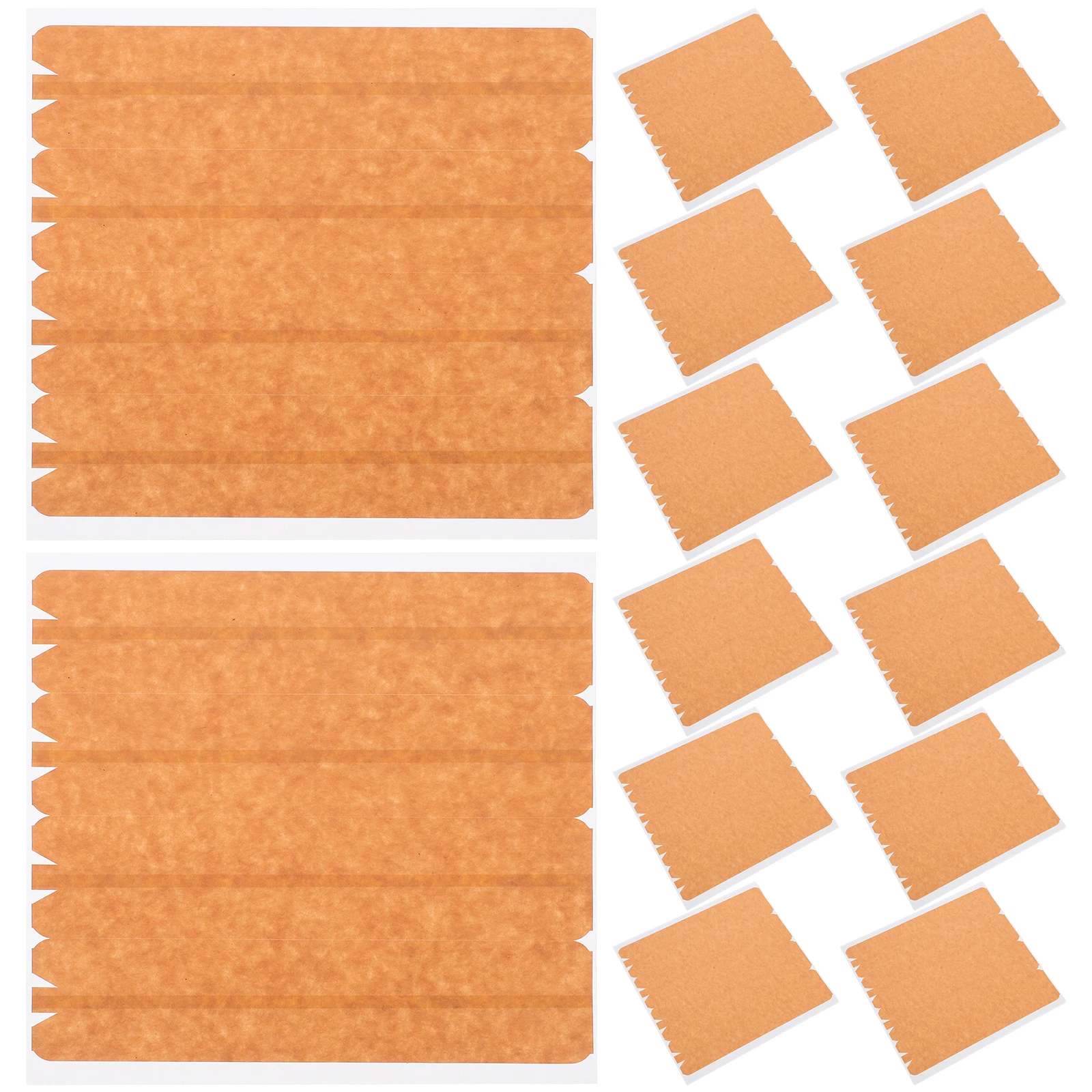 

24 Sheet Carton Sealing Tape High Viscosity Heavy Duty Packaging Paper Box Closure Adhesive Craft Shipping Moving Brown Tape